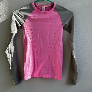 Girls Ivivva thermal athletic shirt